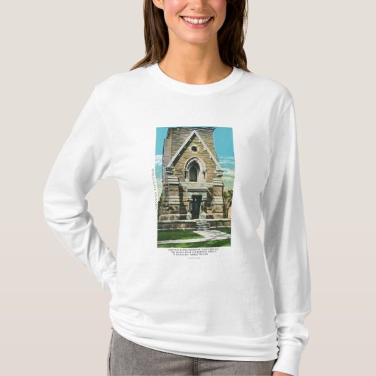 Ansicht des Saratoga Kampf-Monuments T-Shirt (Vorderseite)