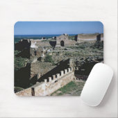 Ansicht des Schlosses, 8.-1. Jahrhundert Mousepad (Mit Mouse)