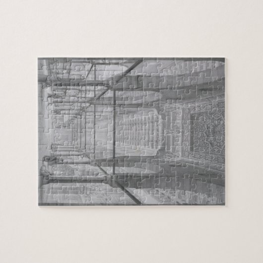 Ansicht des Schongebiets der Moschee von Moyed, Puzzle (Horizontal)