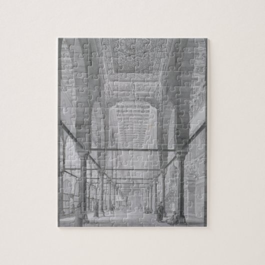 Ansicht des Schongebiets der Moschee von Moyed, Puzzle (Vertikal)