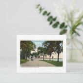 Ansicht des Seaside Park Drive mit Blick auf den L Postkarte (Stehend Vorderseite)