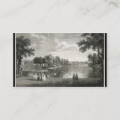 Ansicht des Sees vom Mitte-Weg im Garde Visitenkarte (Rückseite)