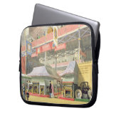 Ansicht des Sheffield-Hardware-Stands und des Laptopschutzhülle (Vorderseite Links)