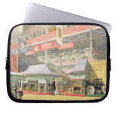 Ansicht des Sheffield-Hardware-Stands und des Laptopschutzhülle (Vorderseite)