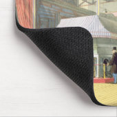 Ansicht des Sheffield-Hardware-Stands und des Mousepad (Ecke)