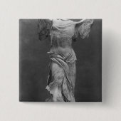 Ansicht des Sieges Samothrace im Louvremuseum Button (Vorderseite)