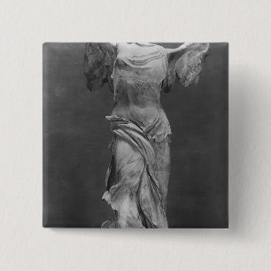 Ansicht des Sieges Samothrace im Louvremuseum Button