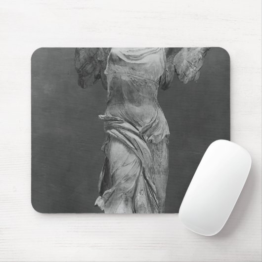 Ansicht des Sieges Samothrace im Louvremuseum Mousepad (Mit Mouse)