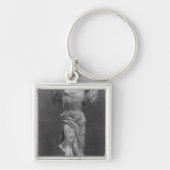 Ansicht des Sieges Samothrace im Louvremuseum Schlüsselanhänger (Vorne)