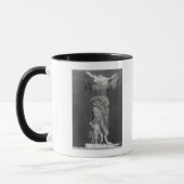Ansicht des Sieges Samothrace im Louvremuseum Tasse (Links)