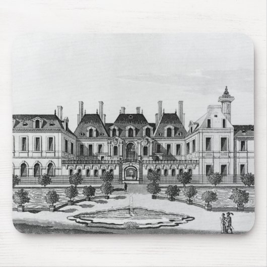 Ansicht des Soissons Hotels in Paris Mousepad (Vorne)
