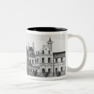 Ansicht des Soissons Hotels in Paris Zweifarbige Tasse