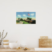 Ansicht des South Battery and Flag Bastion Poster (Küche)