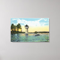 Ansicht des Spindle Point Observatoriums, des