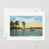 Ansicht des Spindle Point Observatoriums, des Postkarte (Vorne/Hinten)