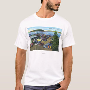 Ansicht des städtischen Piers T-Shirt