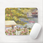 Ansicht des Stonington-Hafens Mousepad (Mit Mouse)