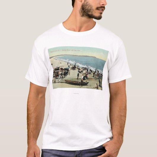 Ansicht des Strand-und Lehm-Kopfes T-Shirt (Vorderseite)