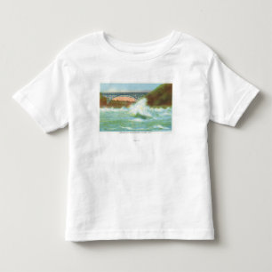 Ansicht des Strudels Kleinkind T-shirt