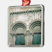 Ansicht des Südtransept Portalc.1100-04 Ornament Aus Metall (Links)