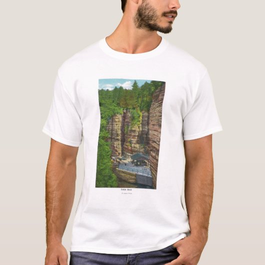 Ansicht des Tabellen-Felsens T-Shirt (Vorderseite)