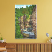 Ansicht des Tabellenrocks Leinwanddruck (Insitu (Wohnzimmer))