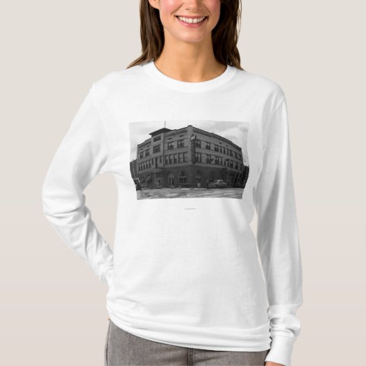 Ansicht des Tal-, Oregon der Hotel-Tal-Fotografie T-Shirt (Vorderseite)