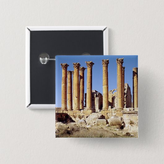 Ansicht des Tempel der Artemiss, errichtete Button (Vorne & Hinten)