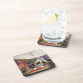 Ansicht des tented Raumes und des Elfenbeins Untersetzer (Rechte Seite)