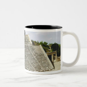 Ansicht des Theaters, c.360 BC Zweifarbige Tasse