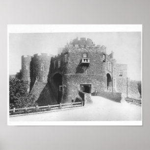 Ansicht des Tors des Polizisten, aufgebaut 1221-27 Poster
