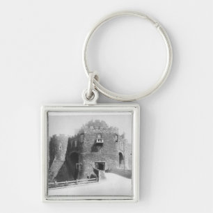 Ansicht des Tors des Polizisten, aufgebaut 1221-27 Schlüsselanhänger