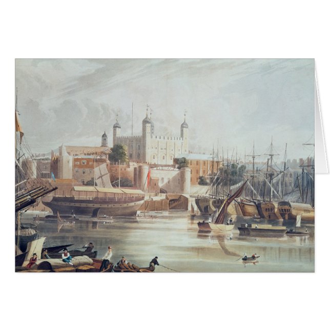 Ansicht des Tower von London (Vorderseite (Horizontal))