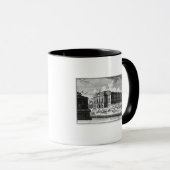 Ansicht des Trautson Palastes errichtet für Tasse (VorderseiteRechts)