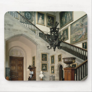 Ansicht des Treppenhauses Hall, 1812-15 Mousepad