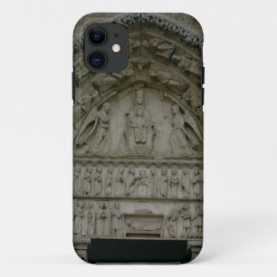 Ansicht des Tympanum, der Madonna und das Chi iPhone 11 Hülle