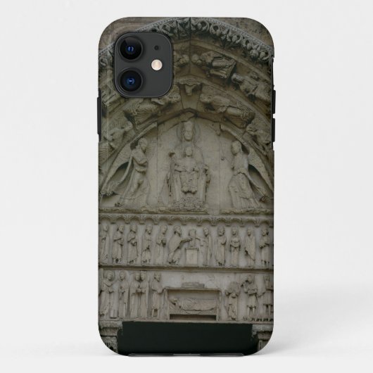 Ansicht des Tympanum, der Madonna und das Chi Case-Mate iPhone Hülle (Rückseite)
