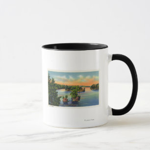 Ansicht des verlorenen Kanals Tasse
