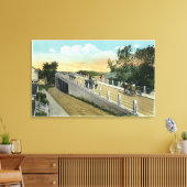 Ansicht des Viadukts Leinwanddruck (Insitu (Wohnzimmer))