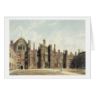 Ansicht des Vierecks am Hampton Court-Palast für