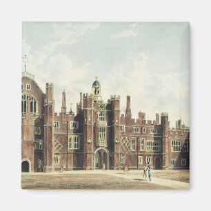 Ansicht des Vierecks am Hampton Court-Palast für Magnet