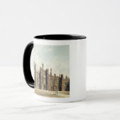 Ansicht des Vierecks am Hampton Court-Palast für Tasse (Vorderseite Links)