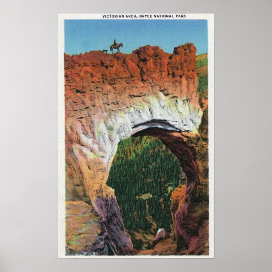Ansicht des Viktorianischen Bogens Poster (Vorne)