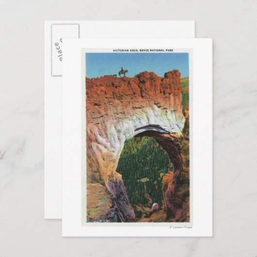 Ansicht des Viktorianischen Bogens Postkarte (Vorne/Hinten)