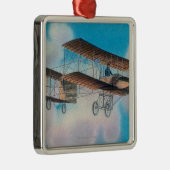 Ansicht des Voisin BiplaneFrance Ornament Aus Metall (Rechts)