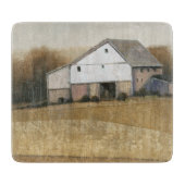 Ansicht des weißen Stalls Schneidebrett (Vorderseite)