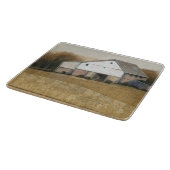 Ansicht des weißen Stalls Schneidebrett (Ecke)