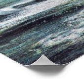 Ansicht des Wellenmotors auf dem Cliff Drive Poster (Ecke)