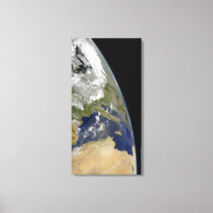 Ansicht des Westerns Mittelmeer Leinwanddruck