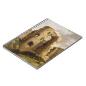 Ansicht des Westtors Pevensey Schlosses, Sussex, Notizblock (Linke Seite)